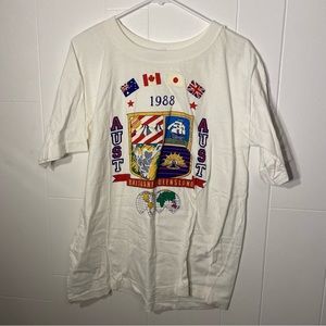 Vintage 80s tee, size L